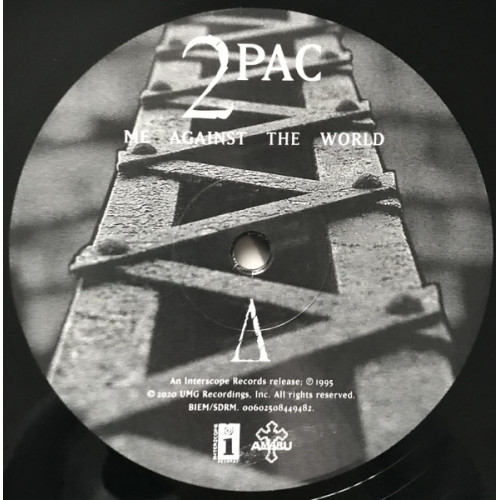 Виниловая пластинка 2PAC — ME AGAINST THE WORLD (2LP)