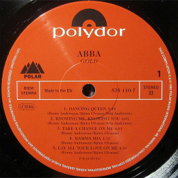 ABBA - Gold (Greatest Hits)(2LP)