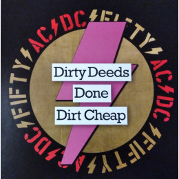 AС/DС / Dirty Deeds Done Dirt Cheap (50th Anniversary Edition) (Gold Nugget Vinyl + Artwork Print) (1LP)