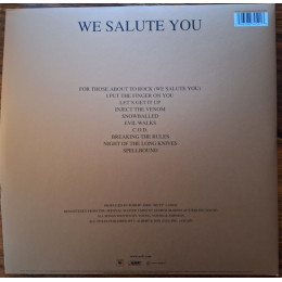 AС/DС - For Those About To Rock (We Salute You) (50th Anniversary Edition) (Gold Nugget Vinyl + Artwork Print) (1LP)