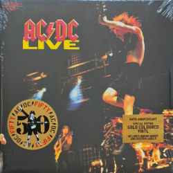  AС/DС - Live (50th Anniversary Edition) (Gold Nugget Vinyl + Artwork Print) (2LP)