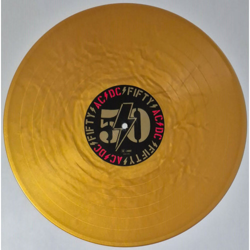Виниловая пластинка AС/DС - Live (50th Anniversary Edition) (Gold Nugget Vinyl + Artwork Print) (2LP)
