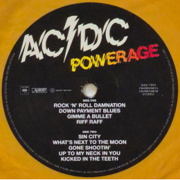 AC/DC - Powerage (50th Anniversary)(Coloured Vinyl)(LP)