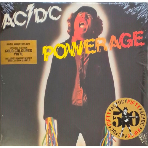 Виниловая пластинка AC/DC - Powerage (50th Anniversary)(Coloured Vinyl)(LP)