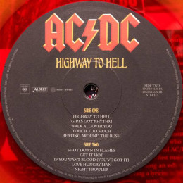 AC/DC - Highway to hell - orange & red vinyl (1LP)