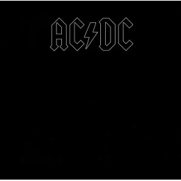  AC/DC / Back in black - black & white swirl (1LP)
