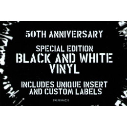 AC/DC / Back in black - black & white swirl (1LP)