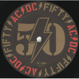 AC/DC / Back in black - black & white swirl (1LP)