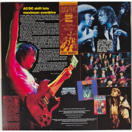 AC/DC - Who Made Who (50th Anniversary)(Coloured Vinyl)(LP)