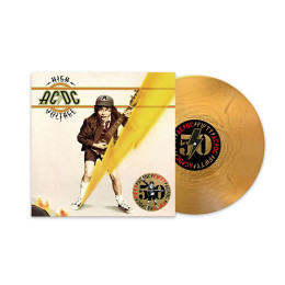 AC/DC - High Voltage (Limited 50th Anniversary Edition, 180 Gram Gold Nugget Vinyl LP)