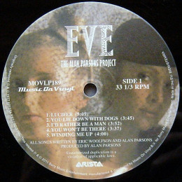The Alan Parsons Project - Eve (180 Gram Black Vinyl LP)