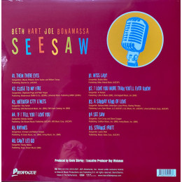 Hart Beth & Bonamassa Joe - Seesaw (180 Gram Coloured Vinyl LP)