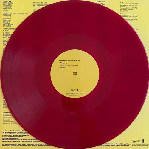 Billie Eilish - Dont Smile At Me (Coloured Vinyl)(12" Vinyl EP)