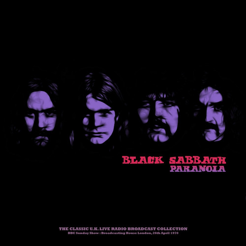 Black Sabbath - Paranoia: BBC Sunday Show Broadcasting House London 26th April 1970 (180 Gram Coloured Vinyl LP)
