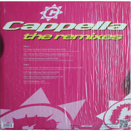 Виниловая пластинка Cappella – The Remixes