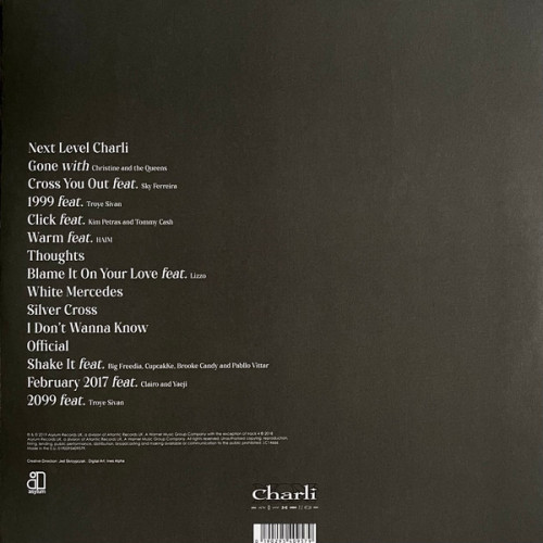 Виниловая пластинка Charli XCX – Charli (2LP) 2019 Black, Gatefold