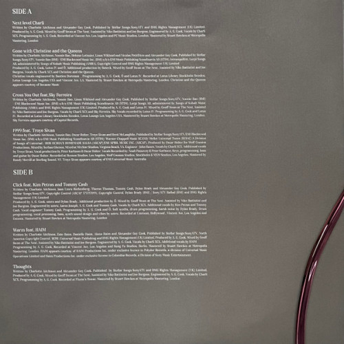 Виниловая пластинка Charli XCX – Charli (2LP) 2019 Black, Gatefold
