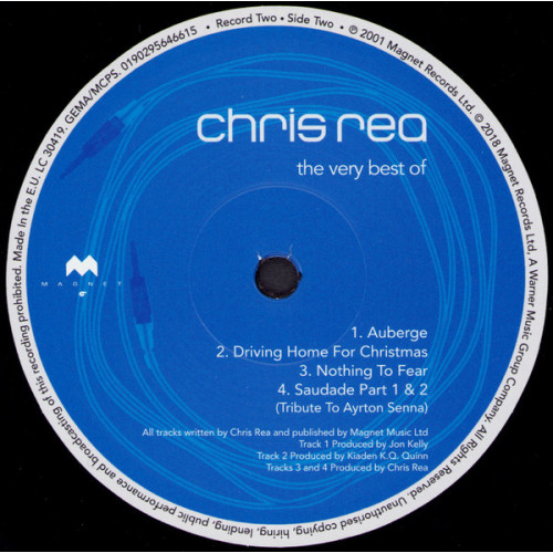 Виниловая пластинка CHRIS REA - The Very Best Of (2LP)