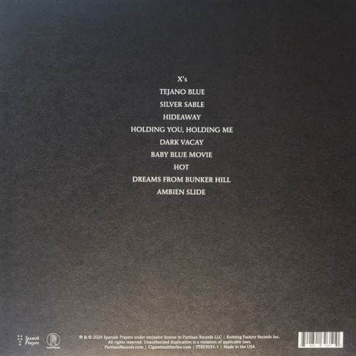Виниловая пластинка Cigarettes After Sex - X's (Clear Indies Exclusive Vinyl LP)