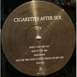 Cigarettes After Sex – Cry (Deluxe Edition Poster) (LP)