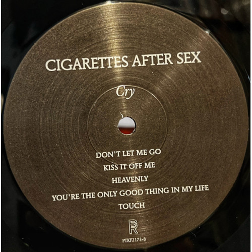 Виниловая пластинка Cigarettes After Sex – Cry (Deluxe Edition Poster) (LP)