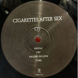 Cigarettes After Sex – Cry (Deluxe Edition Poster) (LP)