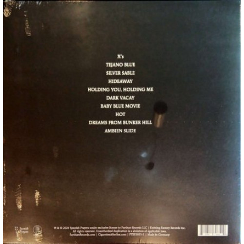 Виниловая пластинка Cigarettes After Sex - X's (Black Vinyl LP)