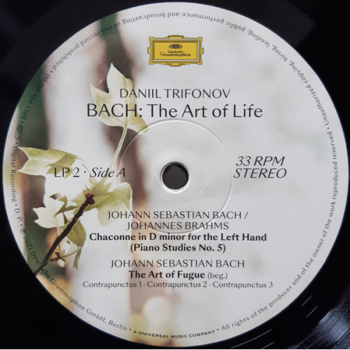 Виниловая пластинка Daniil Trifonov - BACH: The Art of Life (Vinyl Set)