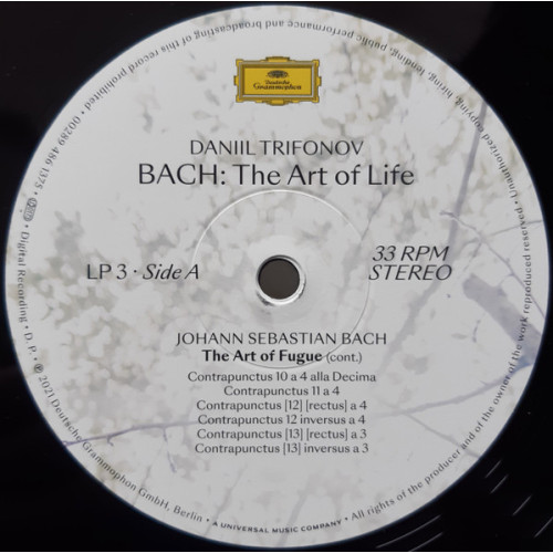 Виниловая пластинка Daniil Trifonov - BACH: The Art of Life (Vinyl Set)