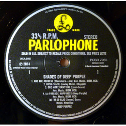 Deep Purple Shades Of Deep Purple (Stereo) (180 GRAM)