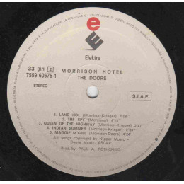 The Doors Morrison Hotel (Stereo) (180 Gram/Gatefold)