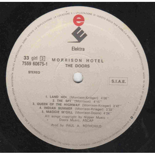 The Doors Morrison Hotel (Stereo) (180 Gram/Gatefold)