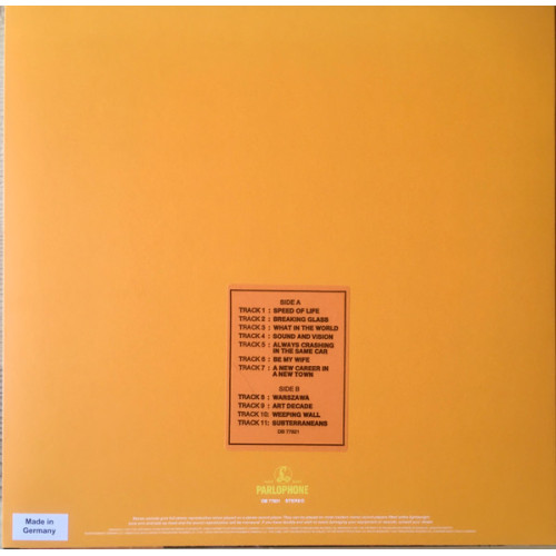 David Bowie – Low (LP) (Orange)