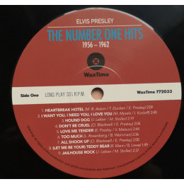 ELVIS PRESLEY - THE NUMBER ONE HITS 1956-1962 (180 GR)