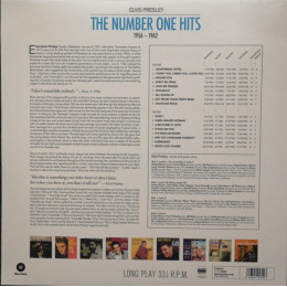 ELVIS PRESLEY - THE NUMBER ONE HITS 1956-1962 (180 GR)