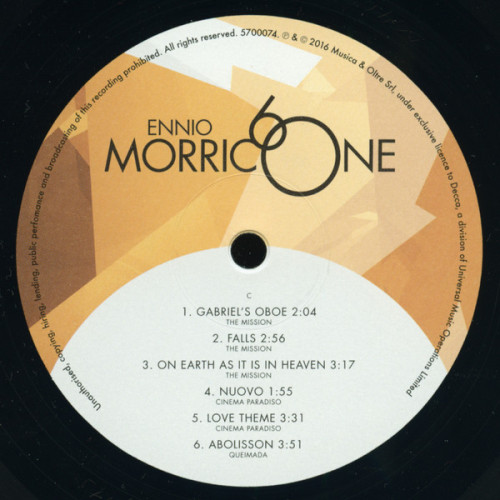 Ennio Morricone - Morricone 60 (LP Package)