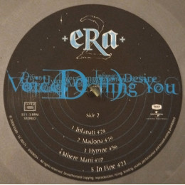 Era - Era II (Silver Limited Vinyl LP)