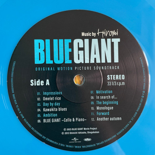 Виниловая пластинка Hiromi – Blue Giant - Original Motion Picture Soundtrack