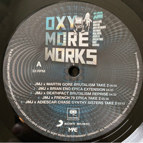 Виниловая пластинка Jean Michel Jarre - Oxymoreworks (Black Vinyl LP)