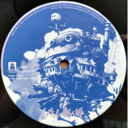JOE HISAISHI "Howl`s Moving Castle" (OST 2LP)