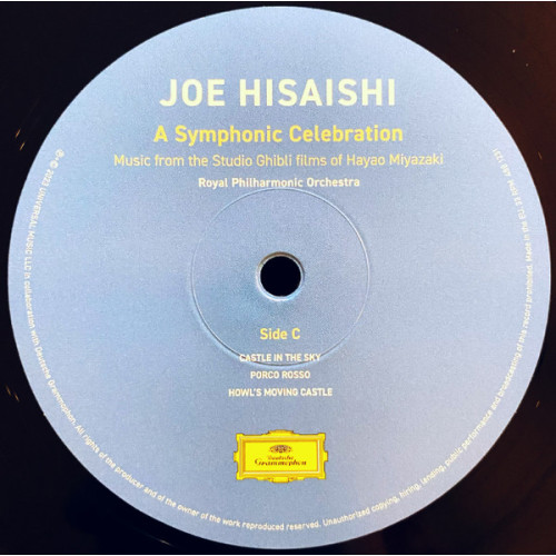 Виниловая пластинка JOE HISAISHI "Joe Hisaishi (A Symphonic Celebration)" (OST 2LP)