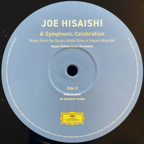 Виниловая пластинка JOE HISAISHI "Joe Hisaishi (A Symphonic Celebration)" (OST 2LP)