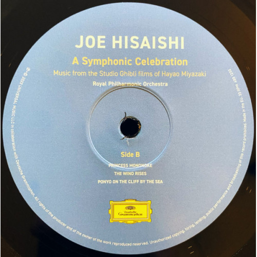 Виниловая пластинка JOE HISAISHI "Joe Hisaishi (A Symphonic Celebration)" (OST 2LP)