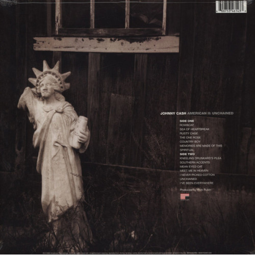 Виниловая пластинка Johnny Cash – American II: Unchained (LP) 2014 600753461433