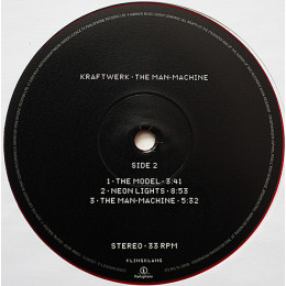 Kraftwerk - The Man Machine (Limited Translucent Red Vinyl)