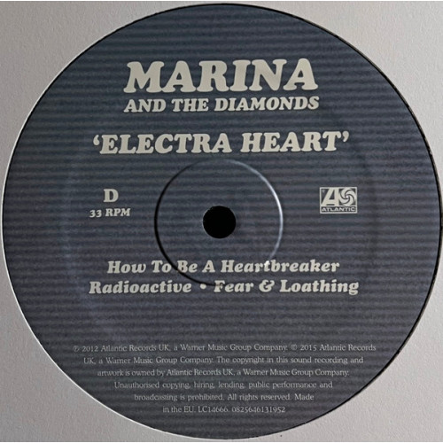 Виниловая пластинка Marina And The Diamonds / Electra Heart (2LP)