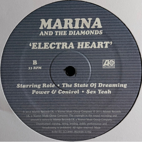 Виниловая пластинка Marina And The Diamonds / Electra Heart (2LP)