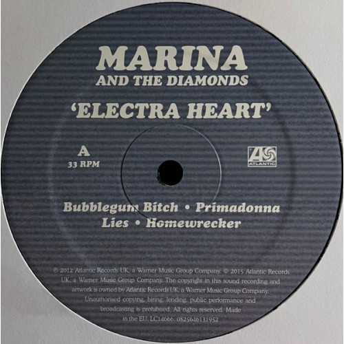 Виниловая пластинка Marina And The Diamonds / Electra Heart (2LP)