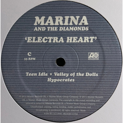 Виниловая пластинка Marina And The Diamonds / Electra Heart (2LP)