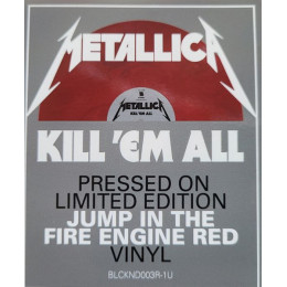 Metallica - Kill 'Em All (Coloured Vinyl)(LP)
